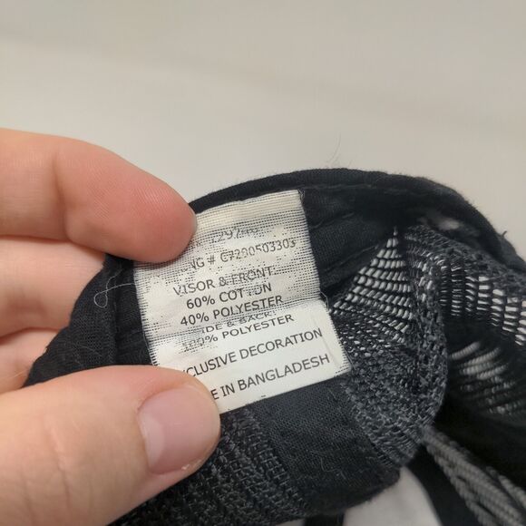 Tractor Supply Co. Snapback Trucker Hat Multicolor One Size Adjustable Mesh Back - Picture 8 of 8